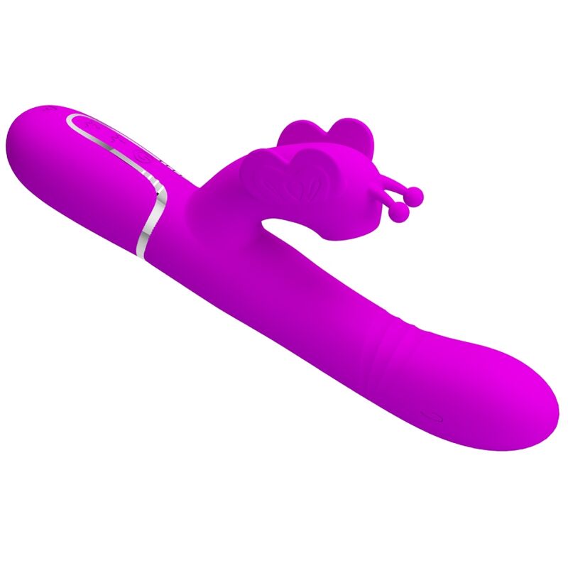 Pretty Love Multifunktions-kaninchenvibrator 4 in 1 Schmetterling...