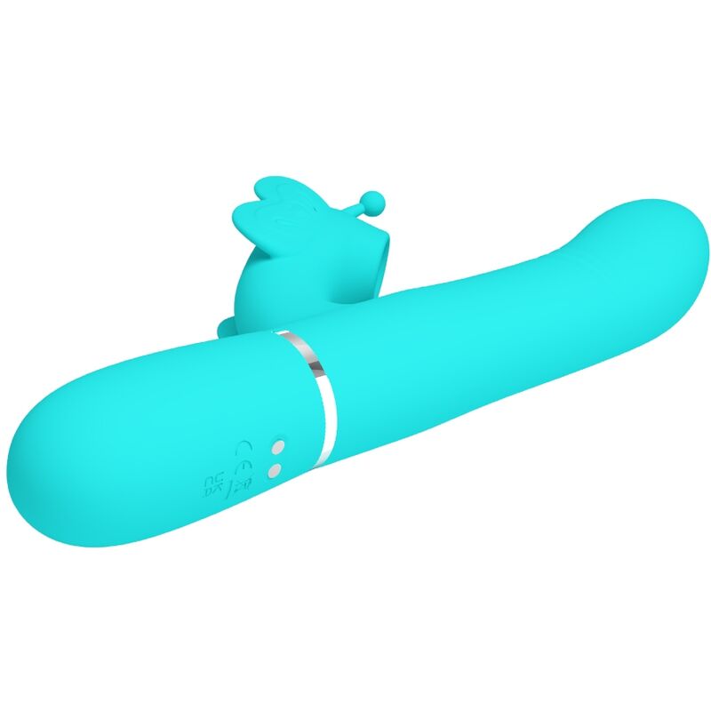 Pretty Love Multifunktions-kaninchenvibrator 4 in 1 Schmetterling...