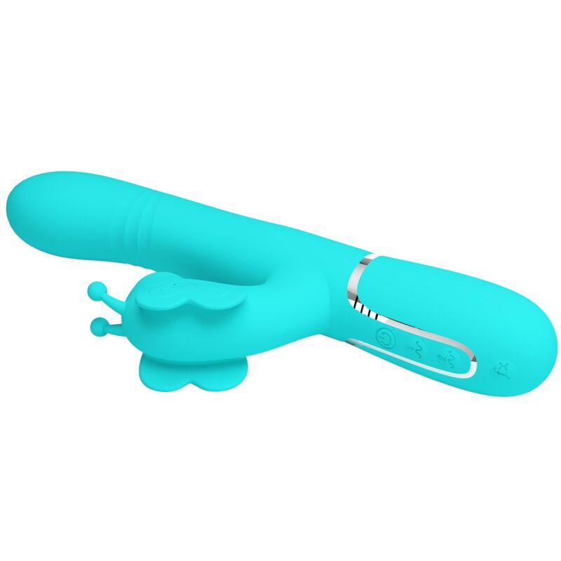 Pretty Love Multifunktions-kaninchenvibrator 4 in 1 Schmetterling...