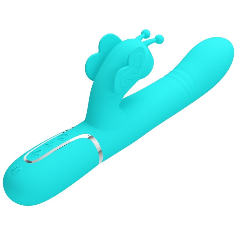Pretty Love Multifunktions-kaninchenvibrator 4 in 1 Schmetterling...