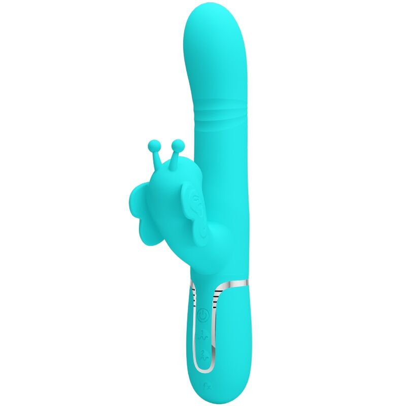 Pretty Love Multifunktions-kaninchenvibrator 4 in 1 Schmetterling...