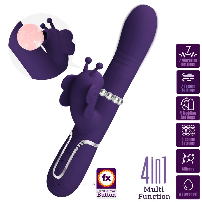 Pretty Love – Multifunktions-Kaninchenvibrator 4 in 1…