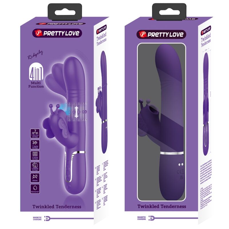 Pretty Love – Multifunktions-Kaninchenvibrator 4 in 1…