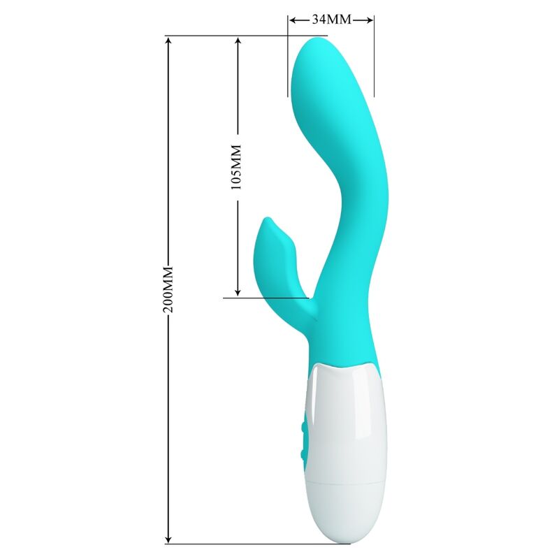 Pretty Love – Helliger G-Spot-VIBRATOR, Aquagrün