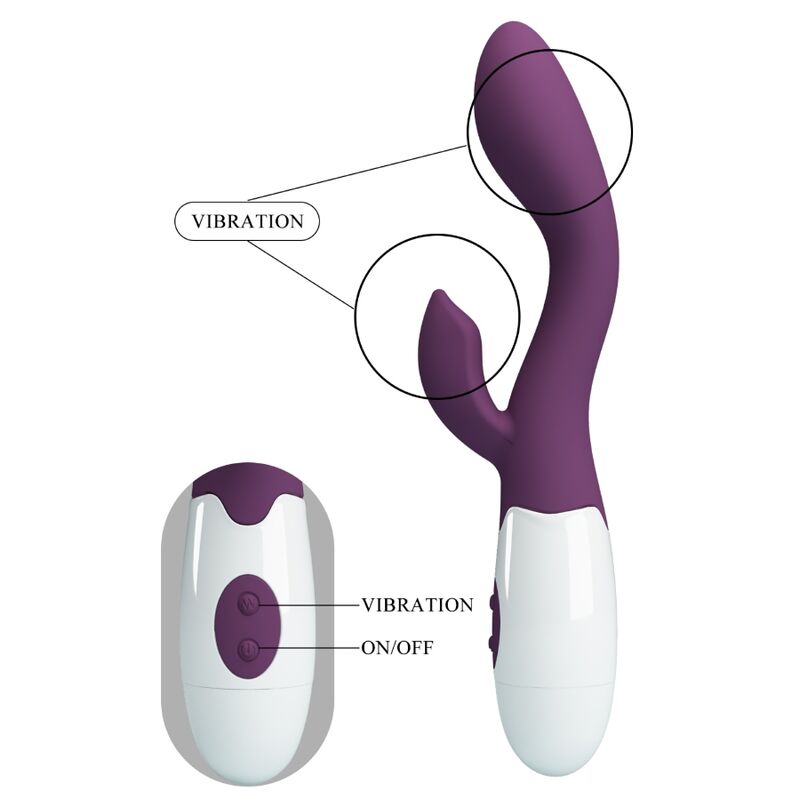 Pretty Love – Helliger G-Spot-Vibrator Lila