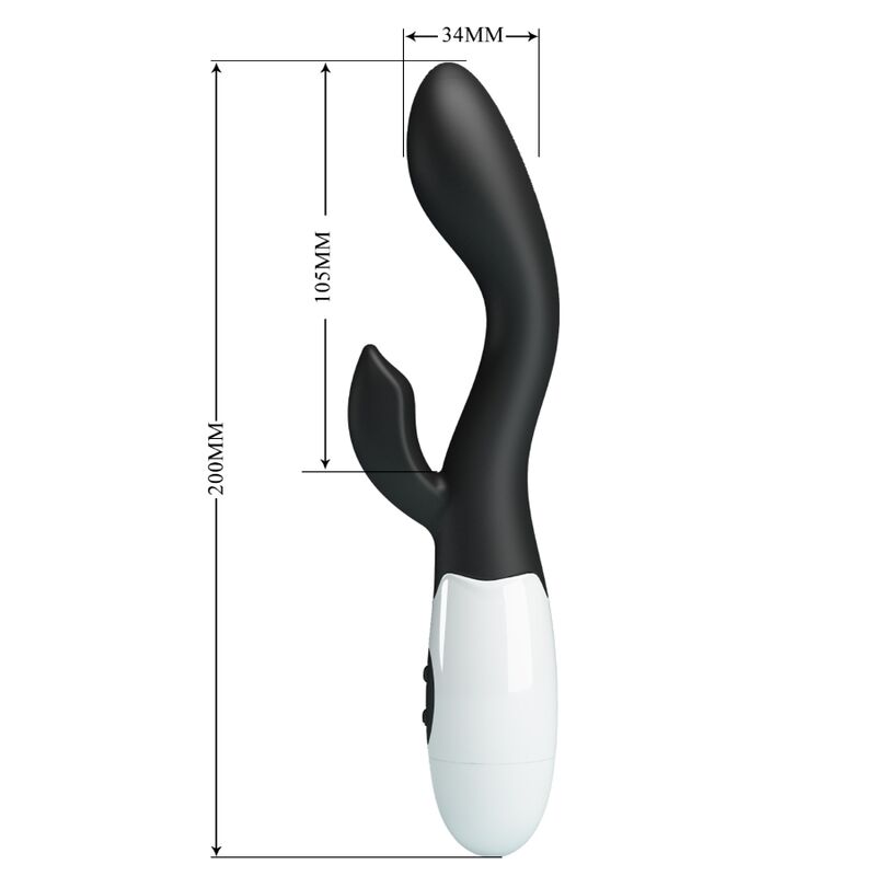 Pretty Love – Brighty G-Spot Vibrator Schwarz