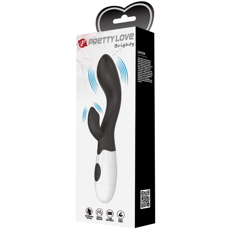 Pretty Love – Brighty G-Spot Vibrator Schwarz