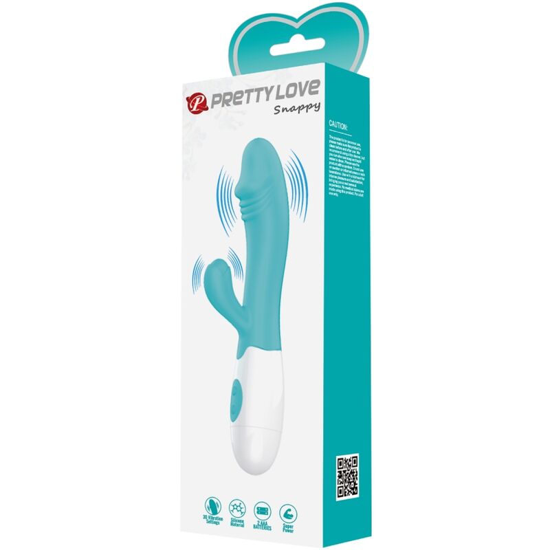 Pretty Love – Snappy G-Spot Vibrator Aquagrün