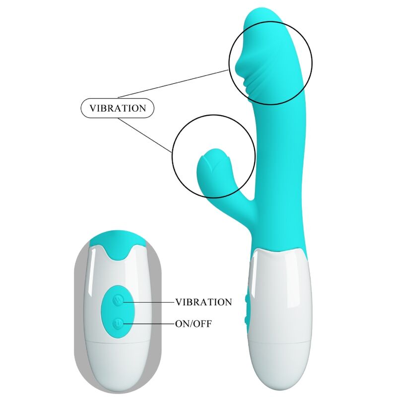 Pretty Love – Snappy G-Spot Vibrator Aquagrün