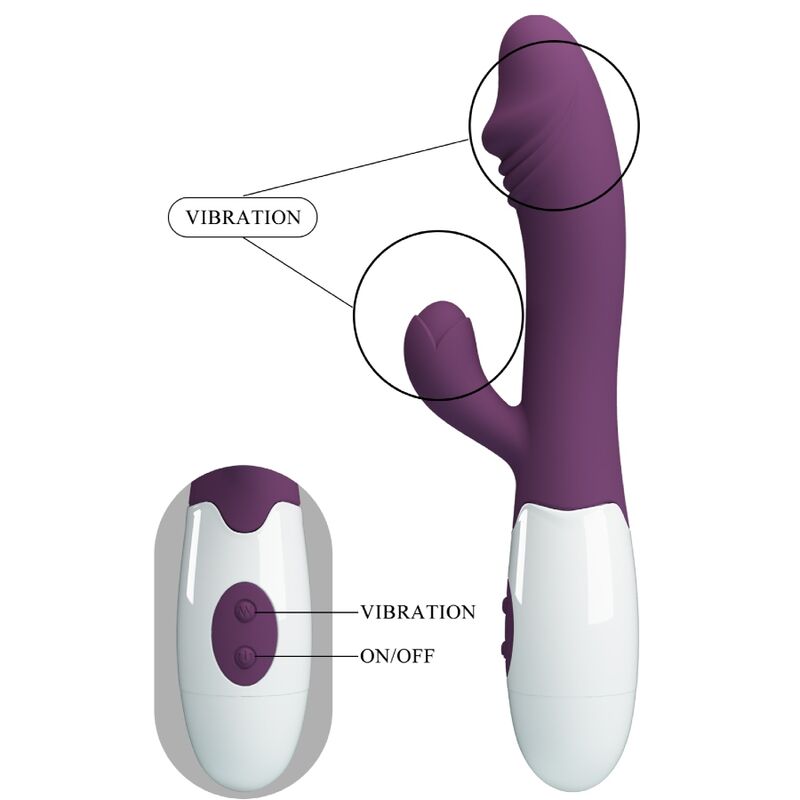 Pretty Love – Snappy G-Spot Vibrator Lila