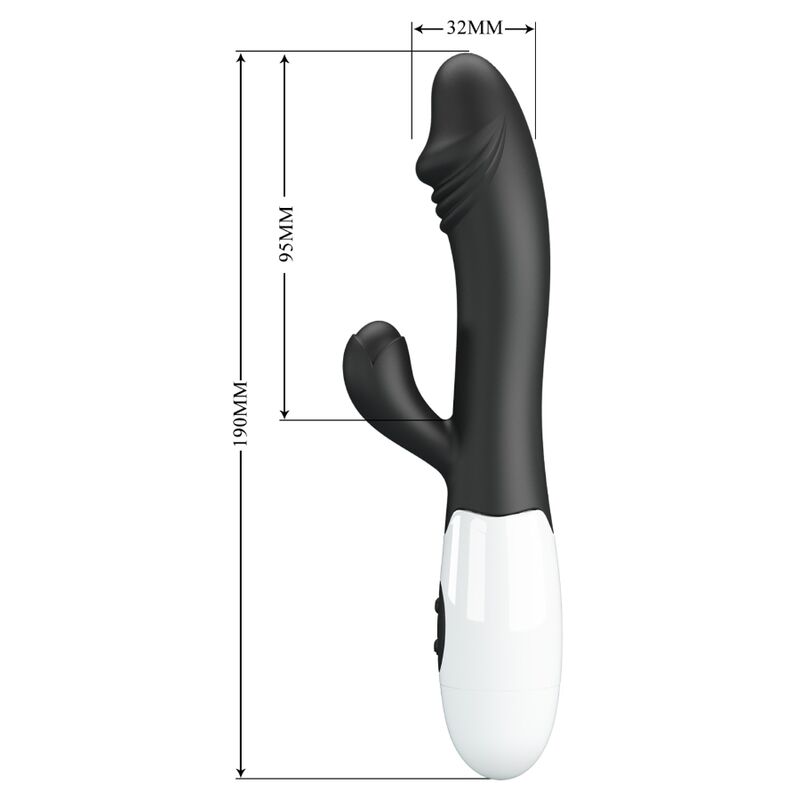 Pretty Love – Snappy G-Spot Vibrator Schwarz