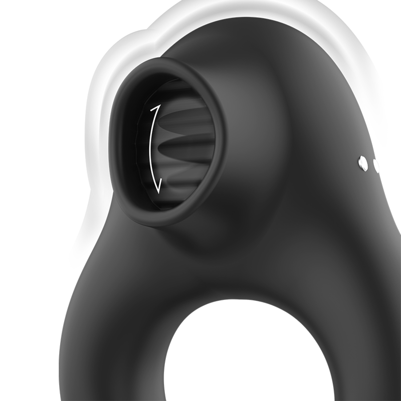 Armony – Silikon-Vibratorring 3 Motoren Wiederaufladbar Schwarz – Gold