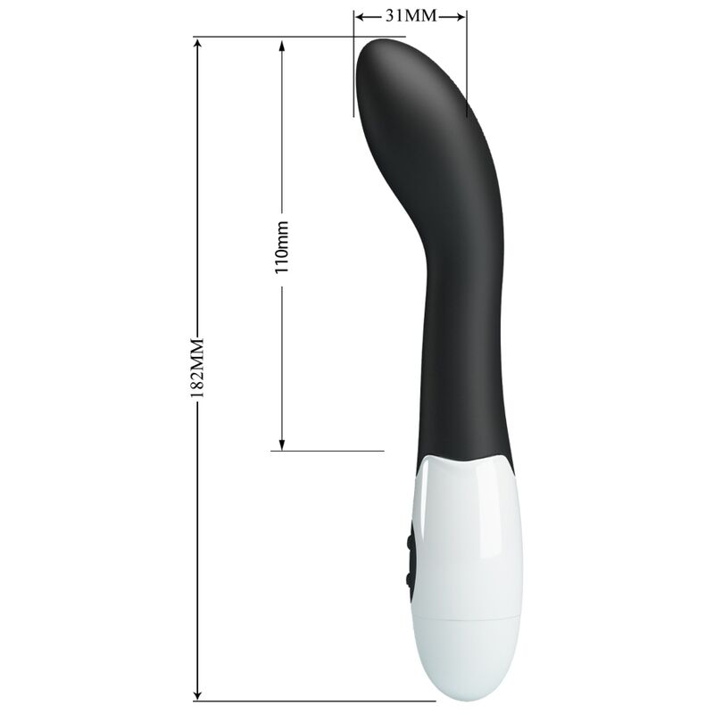 Pretty Love – Bishop G-Spot Vibrator 30 Modi Schwarz