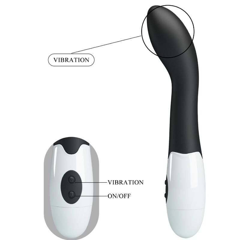 Pretty Love – Bishop G-Spot Vibrator 30 Modi Schwarz