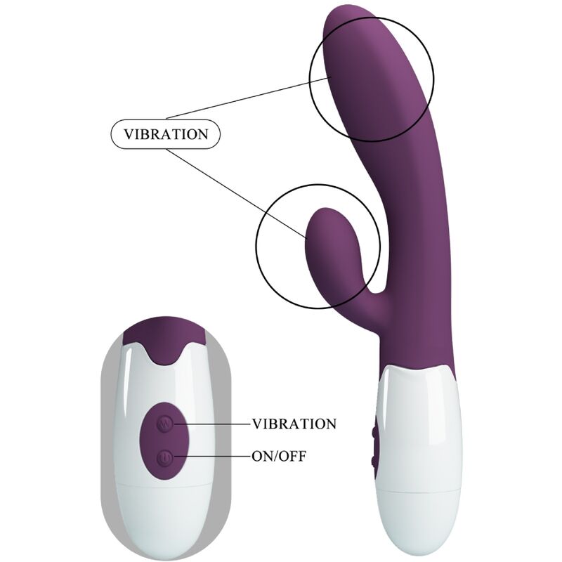 Pretty Love – Alvis Rabbit Vibrator & Lila G-Punkte