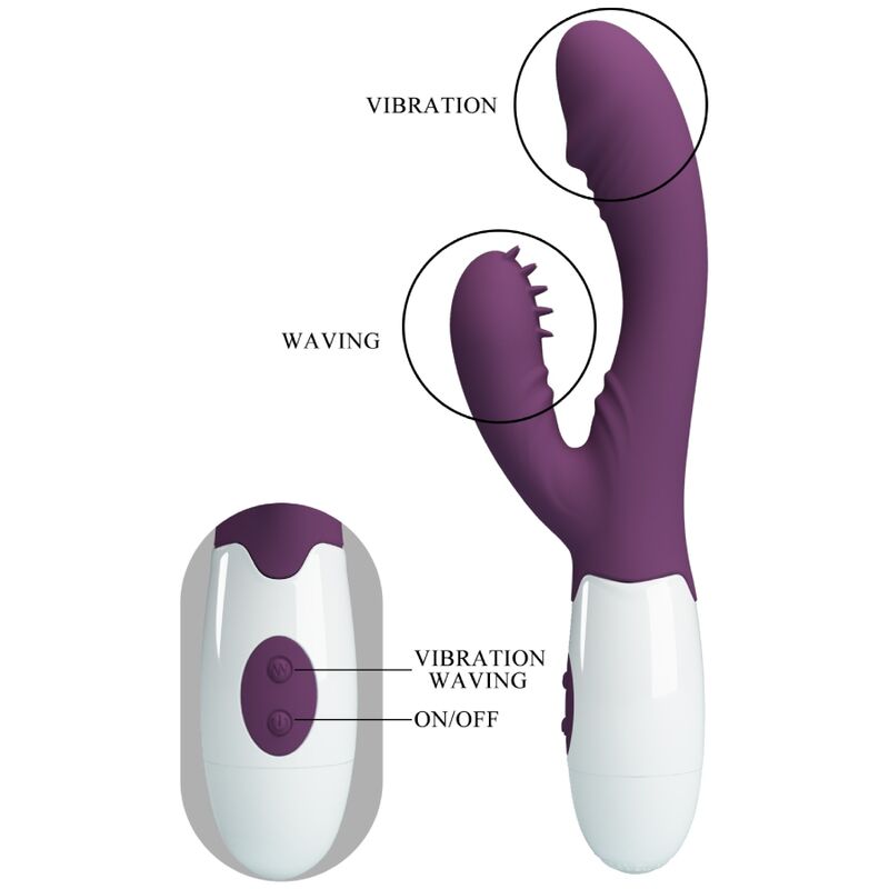 Pretty Love – Andre Rabbit Vibrator & G-Punkt-Stimulator Lila