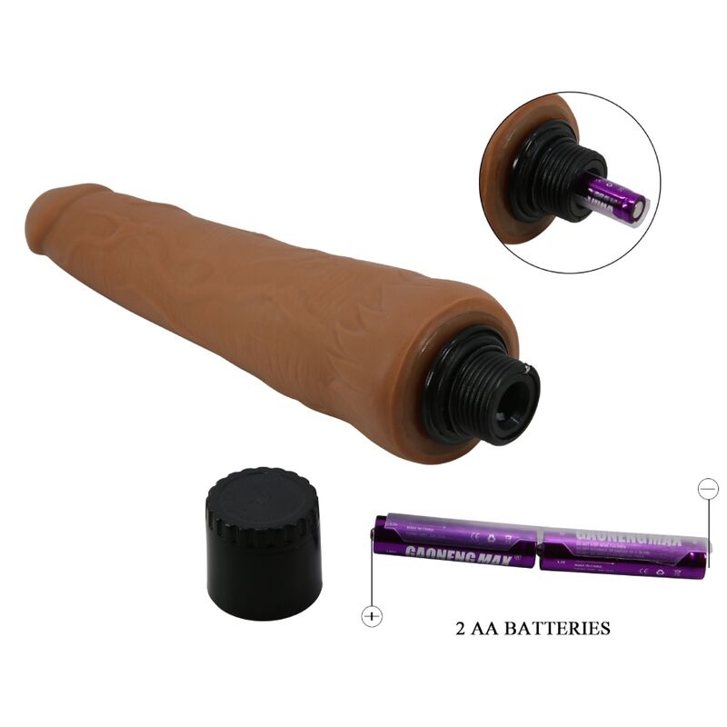 Pretty Love – Alfredo Realistischer Vibrator 21.5 cm -O- 4 cm