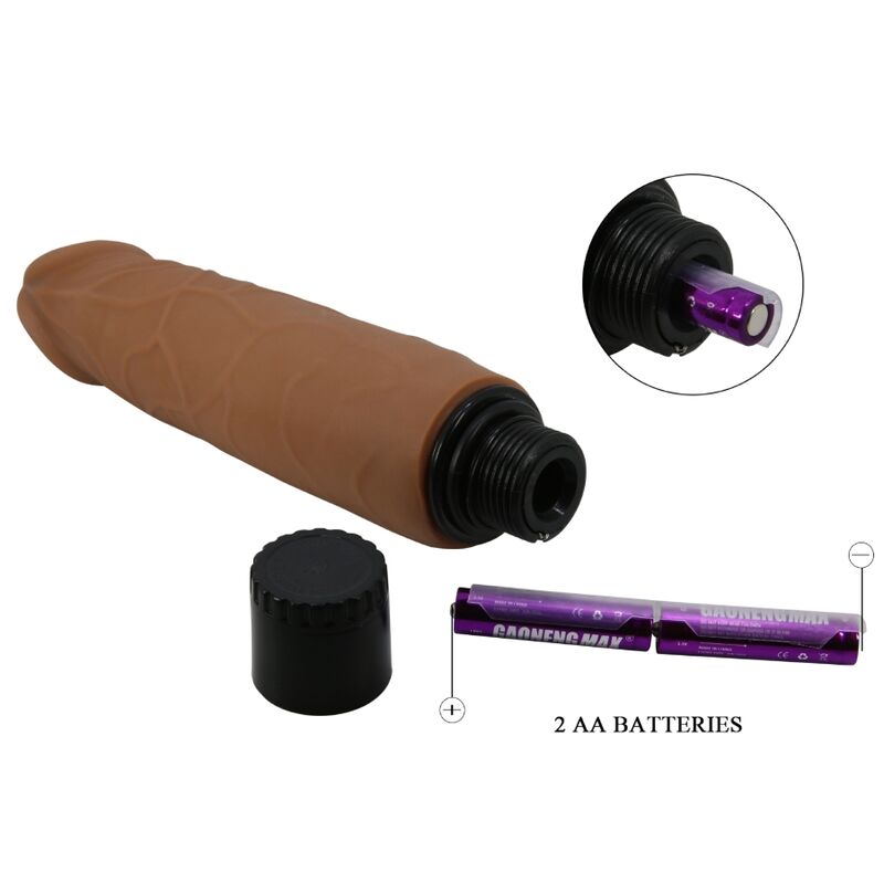 Pretty Love – Waldorf Realistischer Vibrator 18 cm -O- 4 cm