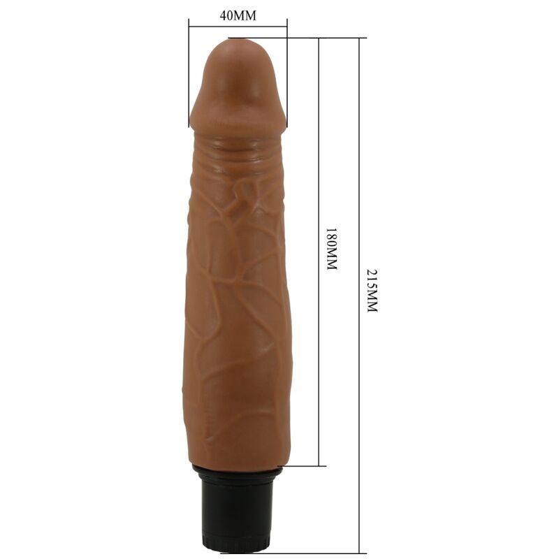 Pretty Love – Waldorf Realistischer Vibrator 18 cm -O- 4 cm
