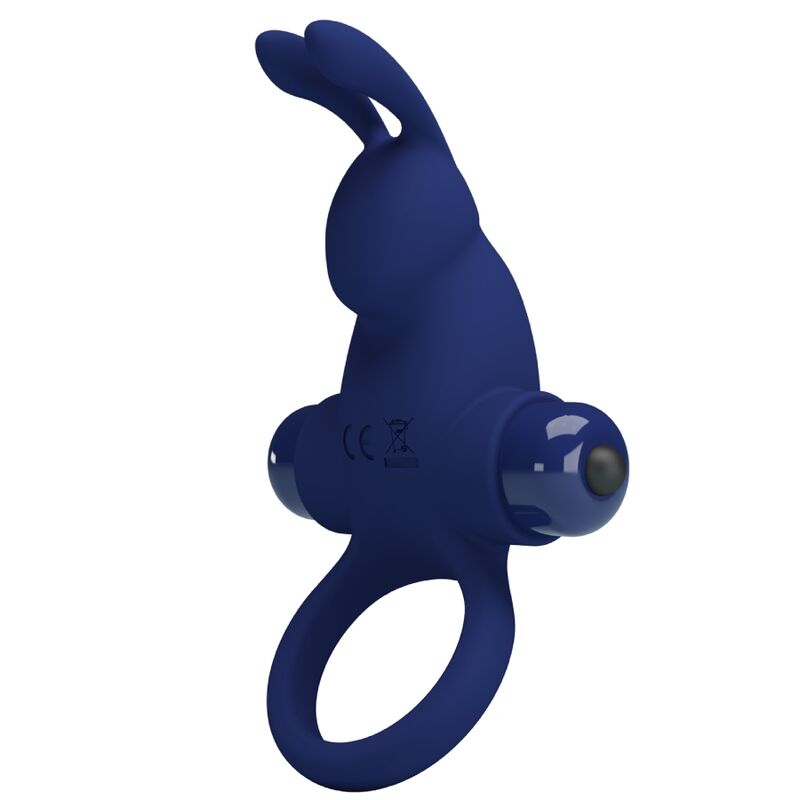 Pretty Love – Jiro Kaninchenring mit Vibration Blau