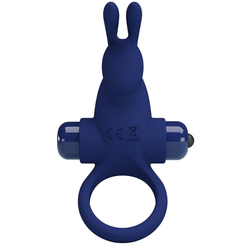 Pretty Love – Jiro Kaninchenring mit Vibration Blau