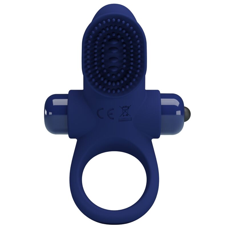 Pretty Love – Palle Ring mit Vibration Blau
