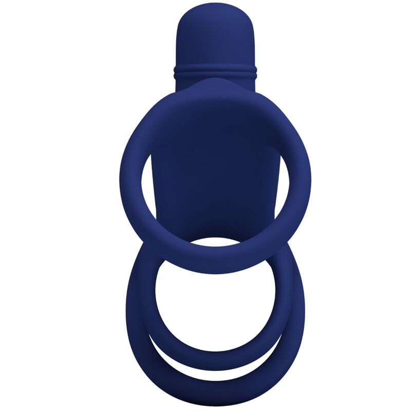 Pretty Love – Elish Vibrationsring mit Verlängerung Blau