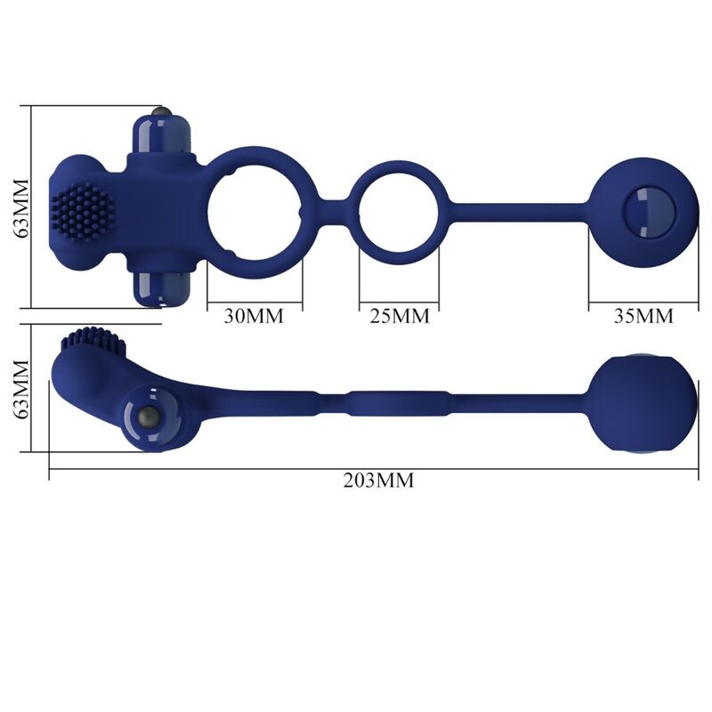 For Remington Doppelvibrationsring mit Stecker Blau