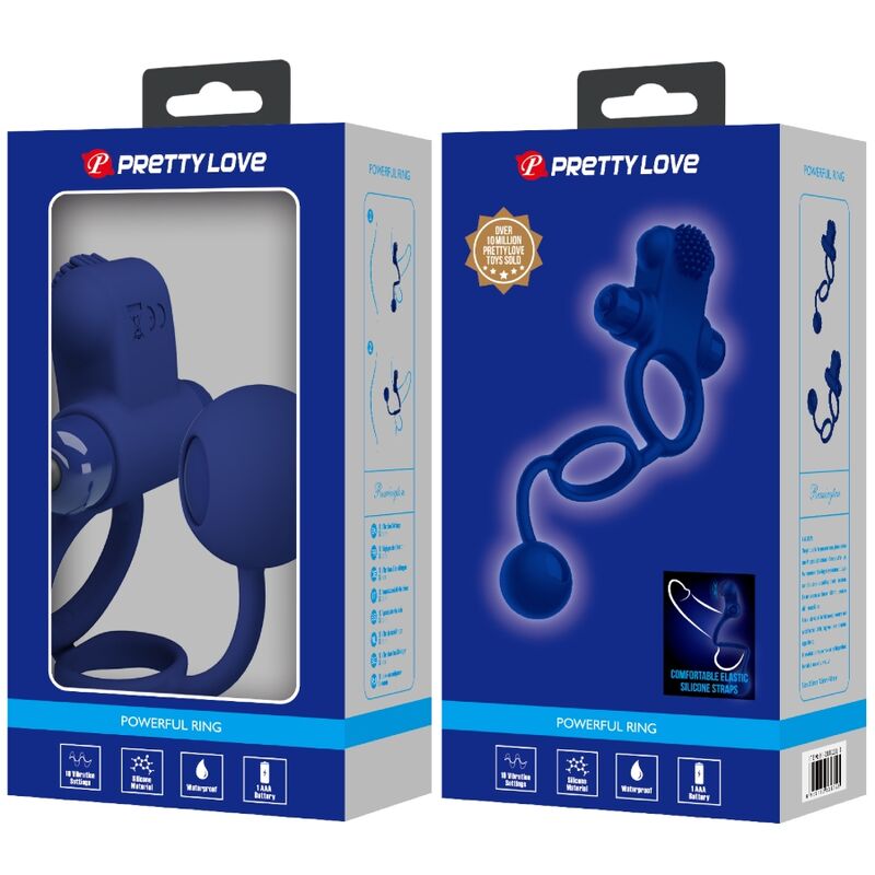 For Remington Doppelvibrationsring mit Stecker Blau