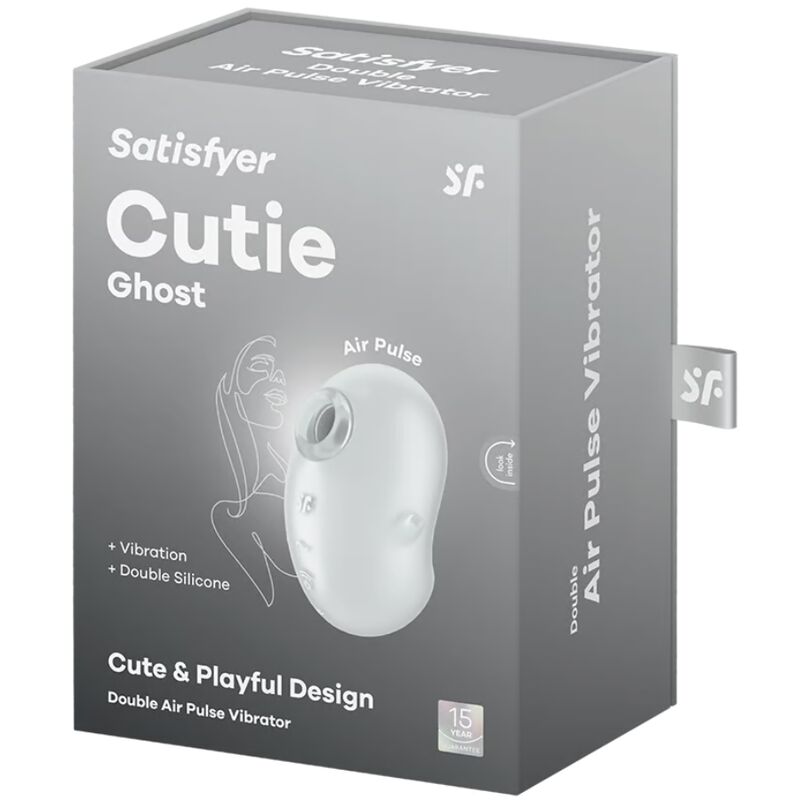 Satisfyer – Cutie Ghost Auflegevibrator Weiss