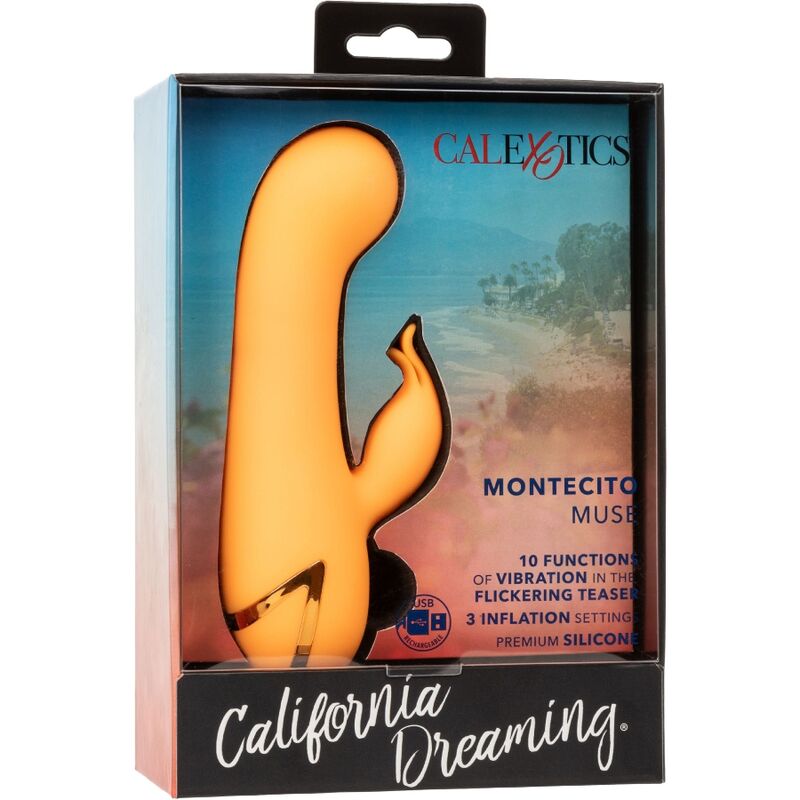 Calexotics – Montecito Muse Vibrator Rabbit Orange von California D...