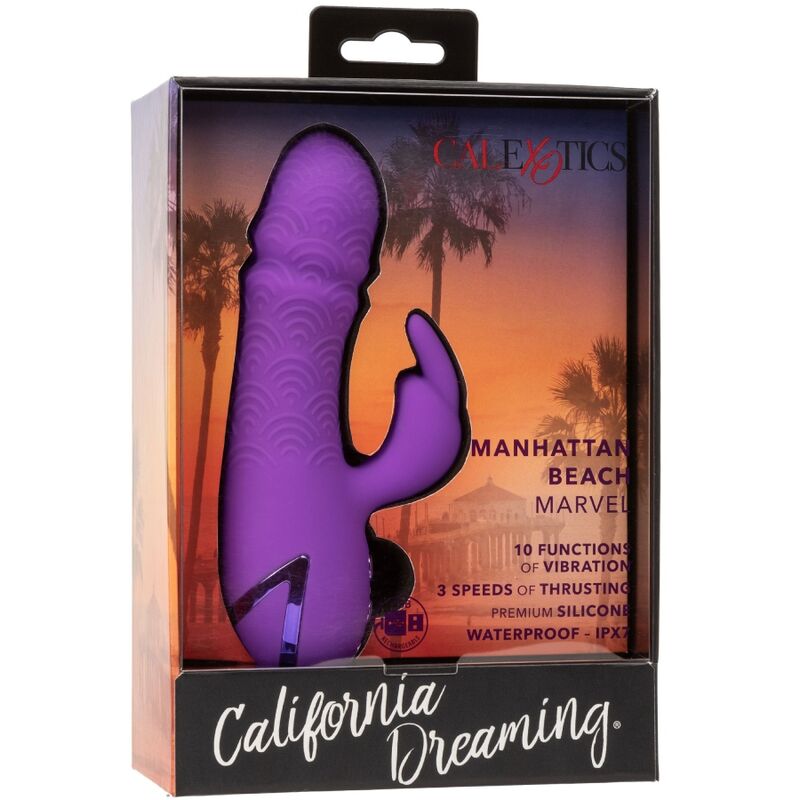 Calexotics – Manhattan Beach Marvel Vibrator Rabbit Lila von Califo...