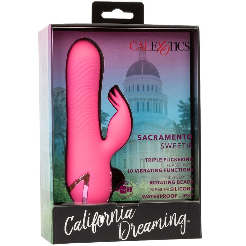 Calexotics – Sacramento Sweetie Vibrator Rabbit Pink von California...