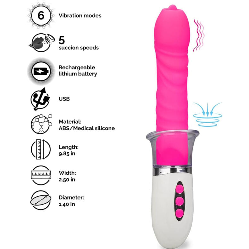 Armony – Liberty Vibrator & Stiefen mit der Zunge