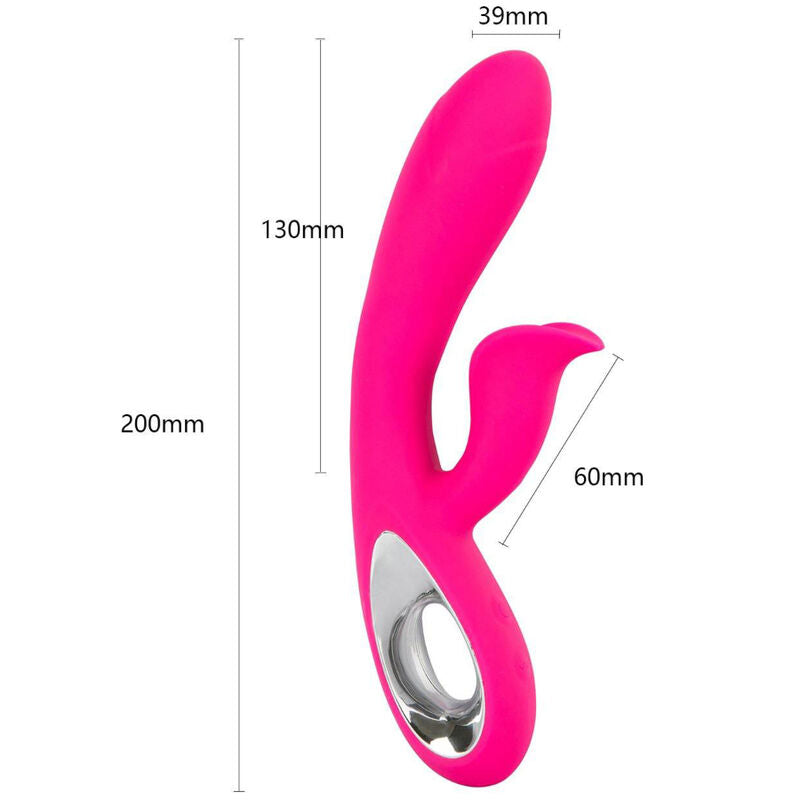 Armony Daro Vibrator & Pull Ring Stimulator Fuchsia