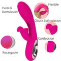 Armony Daro Vibrator & Pull Ring Stimulator Fuchsia