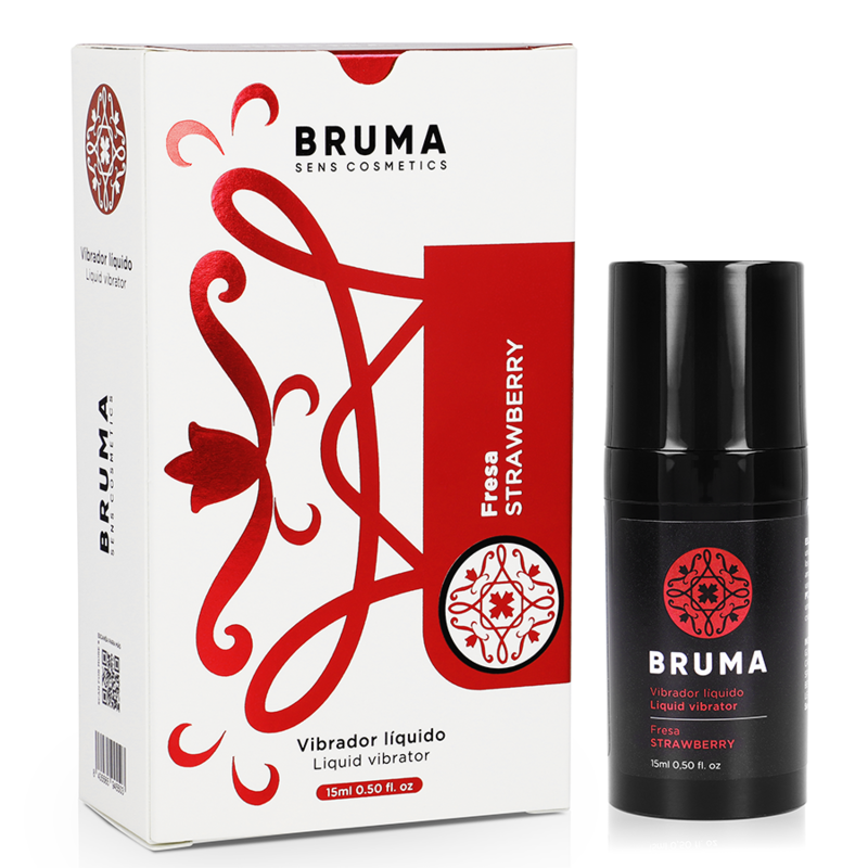 Bruma – Flüssiger Vibrator Ultra Gleitend Erdbeere 15 ml