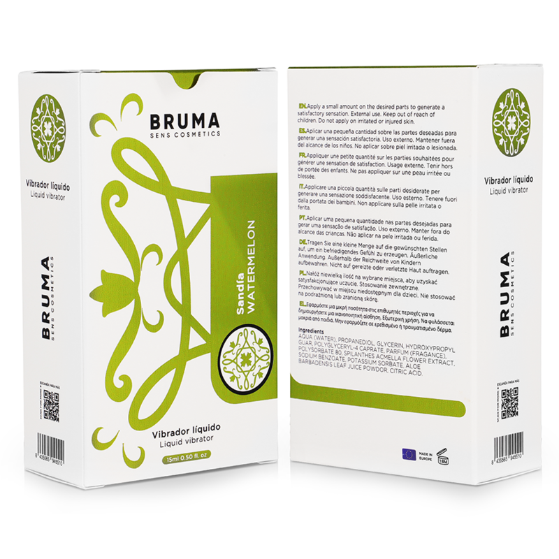 Bruma – Flüssiger Vibrator Ultra Gleitende Wassermelone 15 ml