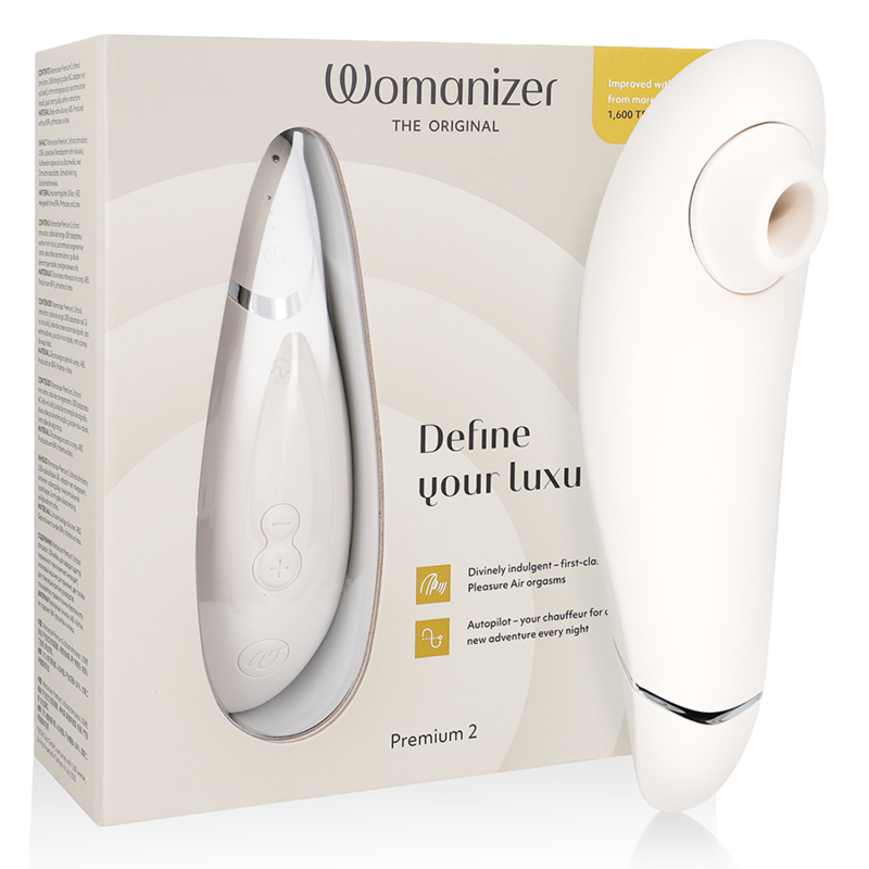 Womanizer – Premium 2 Klitoralstimulator Warmgrau
