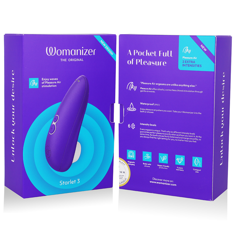 Womanizer Starlet 3 Klitorasstimulator Indigo