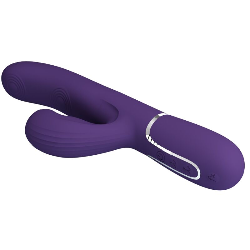 Pretty Love – Perlita G-Spot Vibrator 3 in 1 Multifunktions-Lila