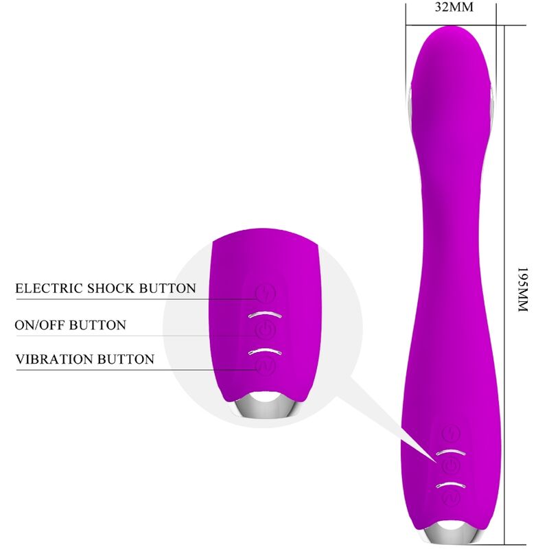 Pretty Love – Hector Elektroschock-Vibrator Kostenlose App Violett