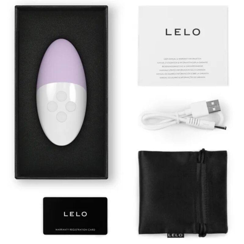 Lelo – Siri 3 Klitoris-Massagegerät Calm Lavendel
