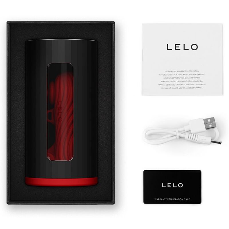 Lelo – F1s V3 Männlicher Masturbator Rot