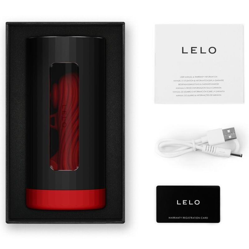 Lelo – F1s V3 Männlicher Masturbator Rot Xl