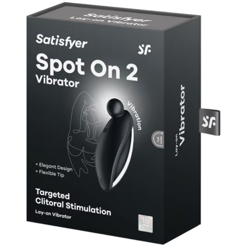 Satisfyer – Spot On 2 Auflegevibrator Schwarz