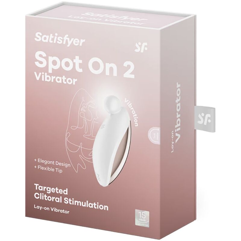 Satisfyer – Spot On 2 Auflegevibrator Weiss