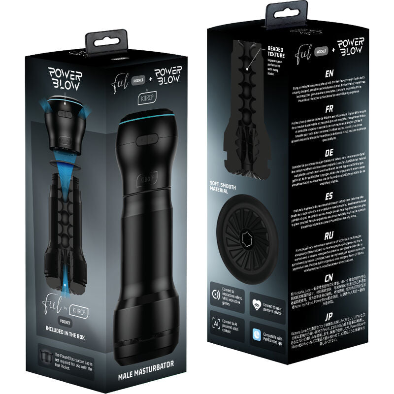 Kiiroo – Feel Pocket-Masturbator für Männer + Power-Blow