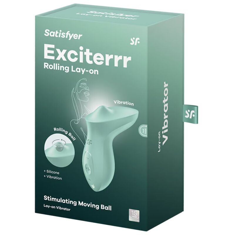 Satisfyer Exciterrr Vibrator Auflegender Klitoris Mint