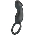 Pretty Love – Trae Vibrationsring mit Schwarzem Stimulator